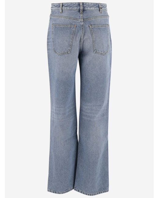Chloé Blue Straight Leg Jeans