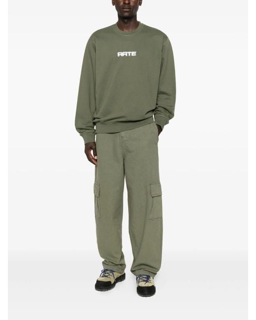 Arte' Green Low Cargo Pants