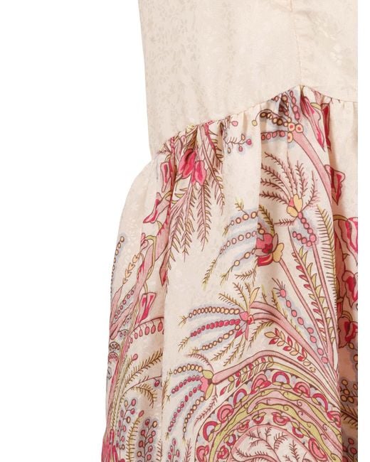 Etro Pink This Is The E.T.R. Wooden Dress