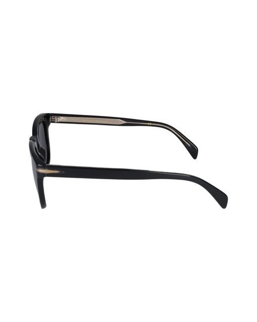 David Beckham Black Sunglasses Db 7076/S /23/145 for men