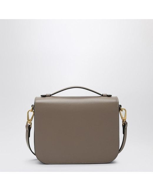 Stella McCartney Brown Shoulder Bag With Moss Coloured Logo