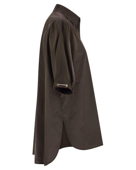Teano Bure Camisa de algodón Max Mara de color Black