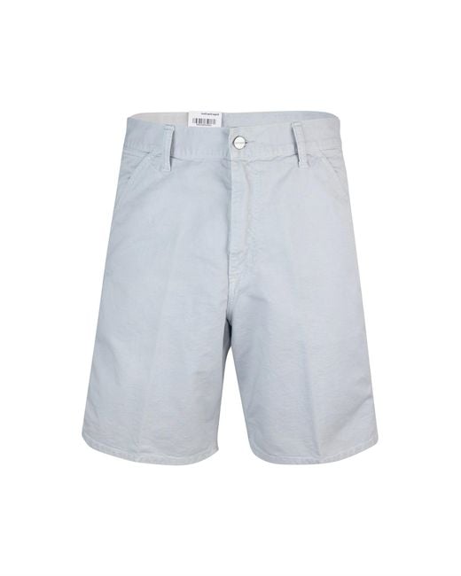 Carhartt Single Knie Short Sonic Silber in Blue für Herren