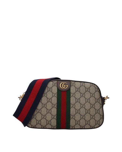 Gucci Umhängetaschen Ophidia Mann Stoff Beige/Ebano in Brown für Herren