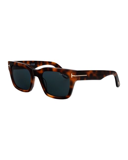 Tom Ford Black Squared Sunglasses Ft1333 V