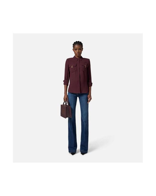 Elisabetta Franchi Purple Elisabetta Franchi Red