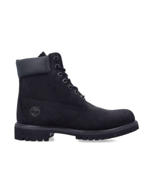 Chaussures plates en bois noir noir Timberland en coloris Blue