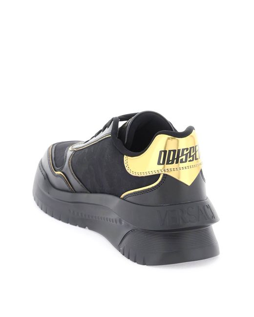 Versace Sneakers Odissea in Black für Herren