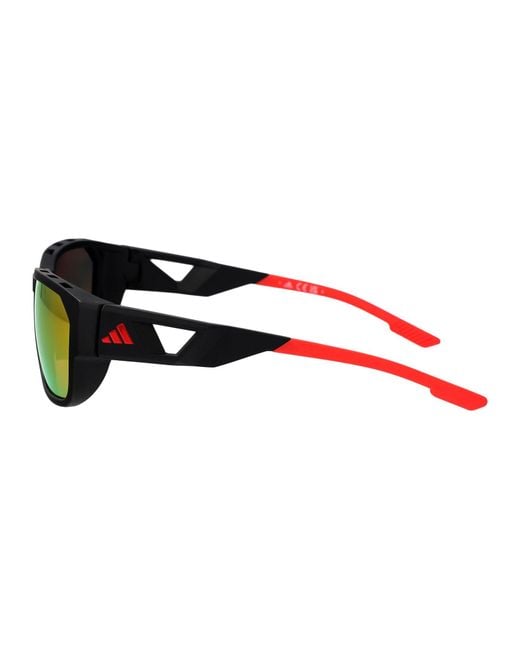 Adidas Red Sunglasses