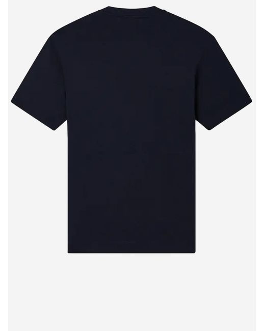Just Cavalli Black Cotton T-Shirt With Logo for men