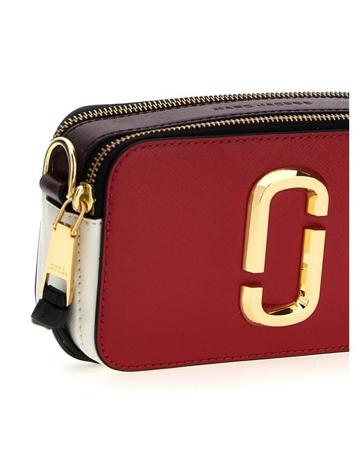 Marc Jacobs Red 'The Snapshot' Crossbody -Tasche