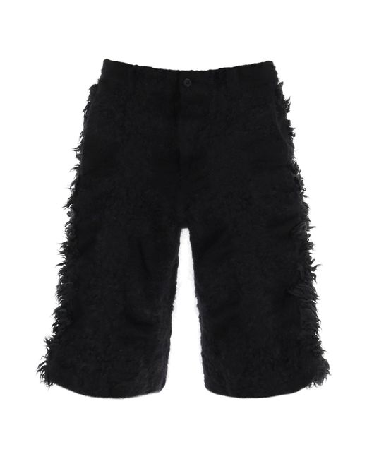 Comme des Garçons Bonteffect Gebreide Shorts in het Black voor heren