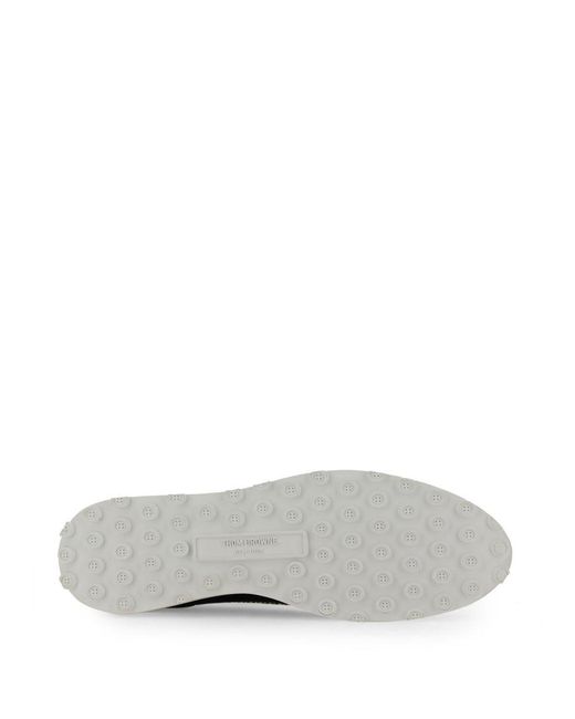Thom Browne Black Tech Runner Sneaker for men