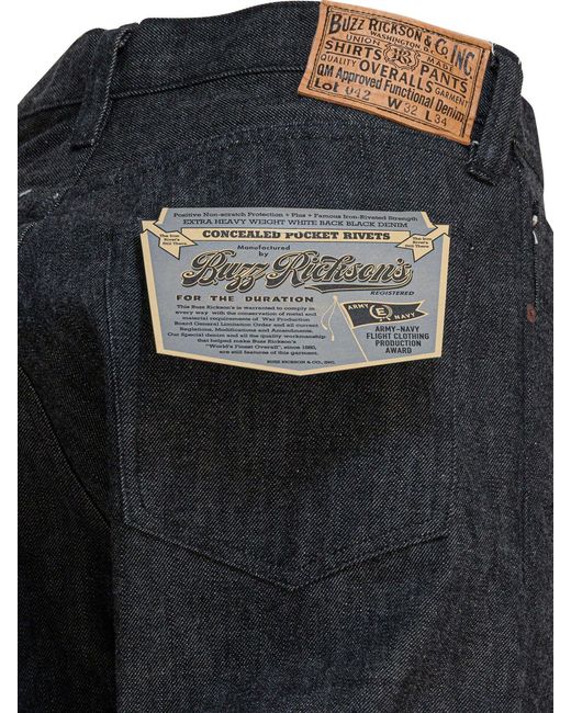 Vaqueros "Ma 1" Buzz Rickson's de color Black