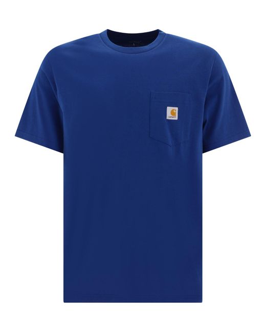 Carhartt T -Shirt mit Tasche in Blue für Herren
