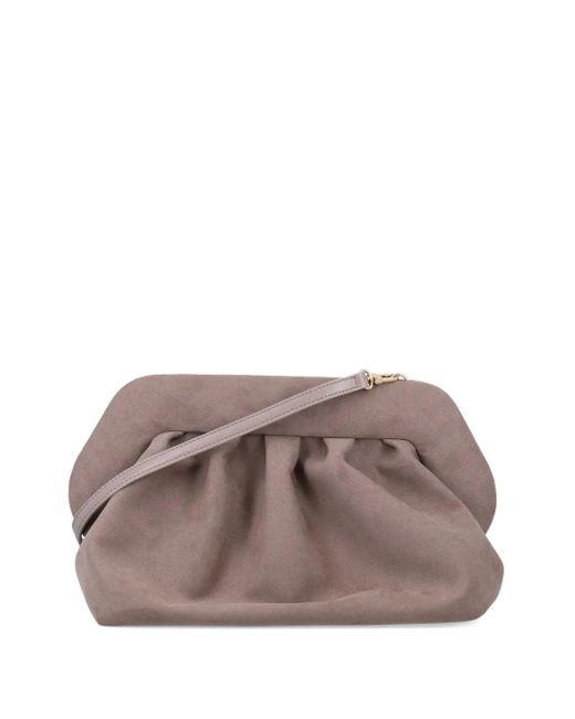 THEMOIRÈ Brown Bios Plissee Handtasche