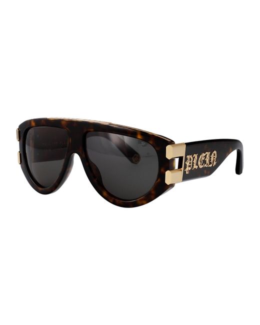 Philipp Plein Black Sunglasses for men