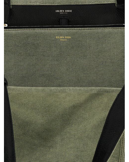 Bolsa de compras '24 .7 ' Golden Goose Deluxe Brand de color Green