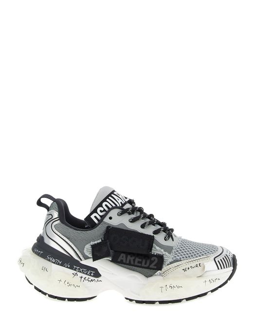 DSquared² 'snellere' Sneakers in het White