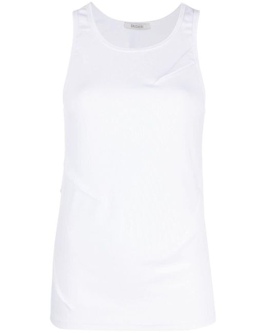 Top Gauchère pour homme en coloris White