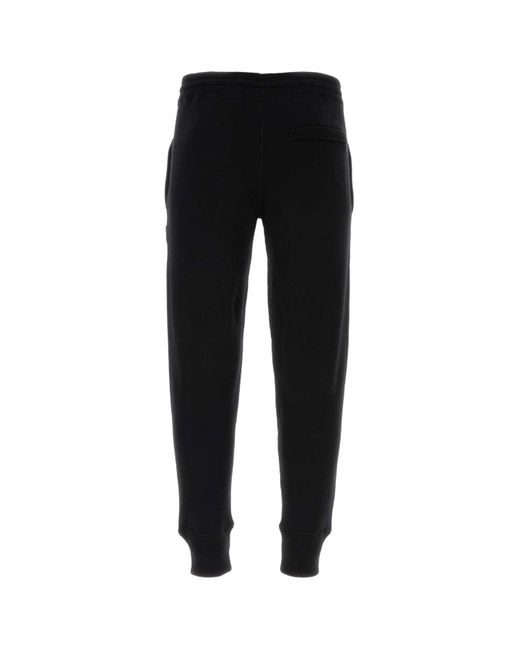 Dolce & Gabbana Black Wool Blend Joggers for men