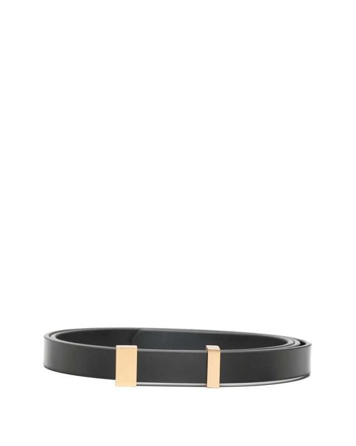 Lardini White Belt With-Tone Buckle for men
