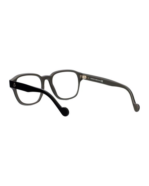 Moncler Black Nero/Monocolore Acetate Glasses for men