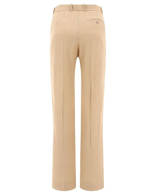 Pantalon de haute hauteur chloé Chloé en coloris Natural