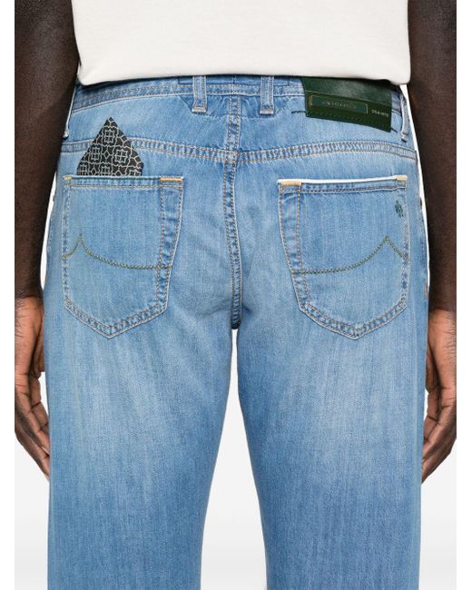 Slim Fit Denim Jeans Jacob Cohen de hombre de color Blue