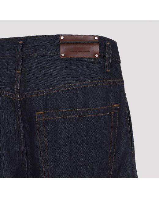 Vaqueros Penning de Dries Van Noten de hombre de color Blue