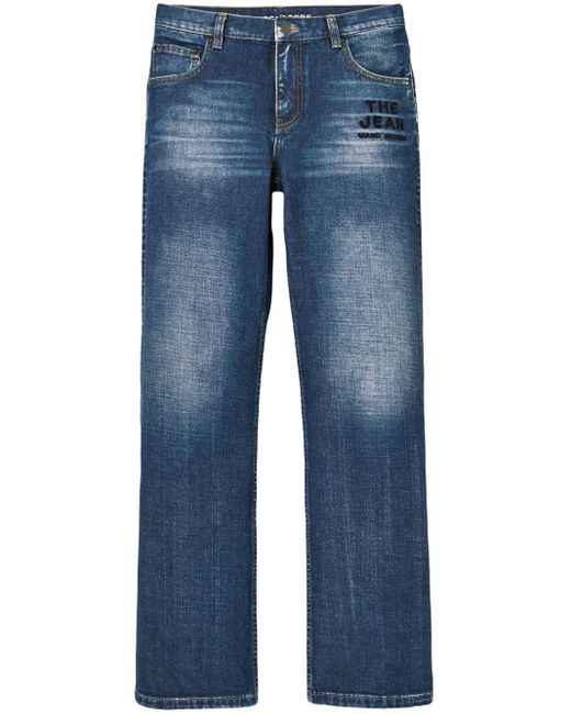 Marc Jacobs The Washed Jeans in het Blue