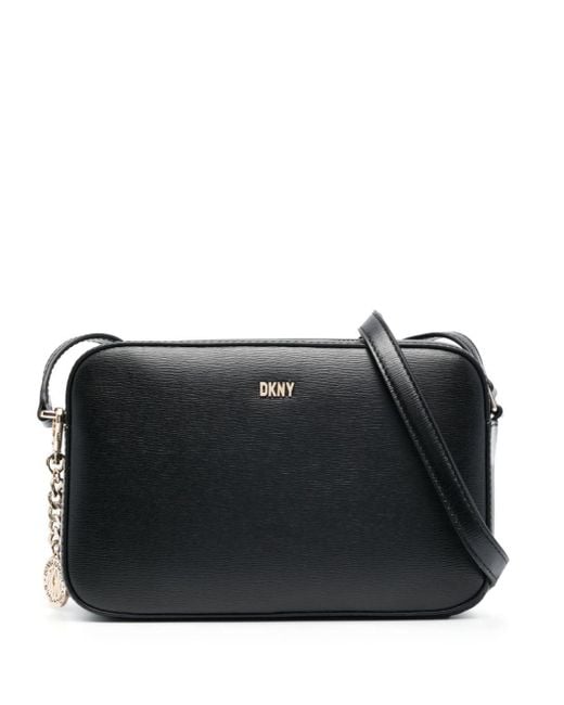 DKNY Black Bryant Leather Crossbody Bag