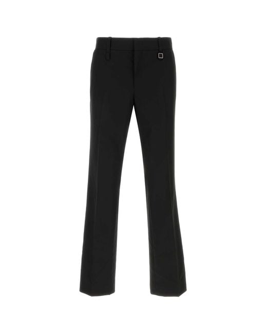 Wooyoungmi Black Wool Pant