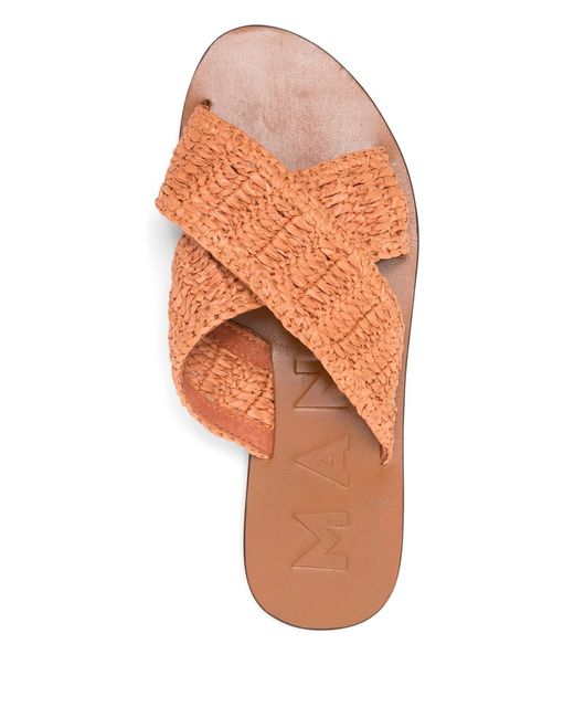 Manebí Multicolor Leather Sandals