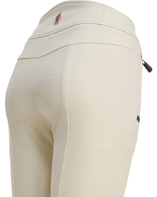 Moncler Nylon Broek in het Natural