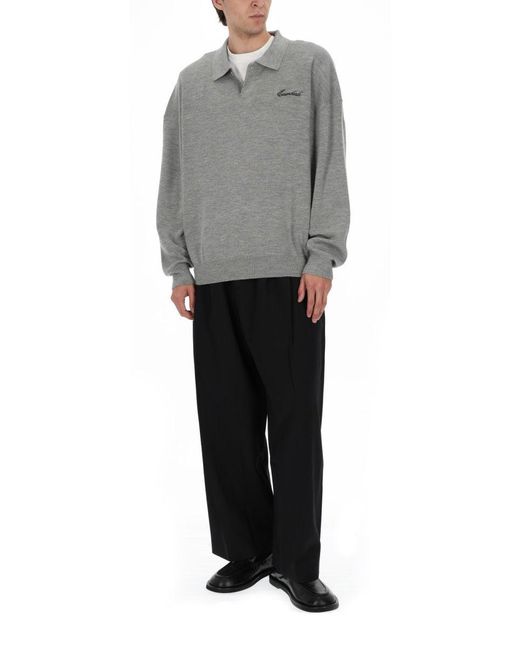 Fear Of God Gray Polo Signature 90S