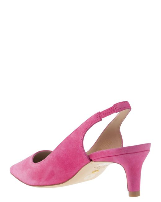 Stuart Weitzman Pink Stuart 50 Slingback