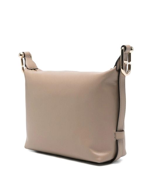 Furla Gray Tonie Mini Hobo