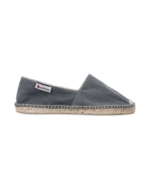 Espadrilles Gray Flat Shoes