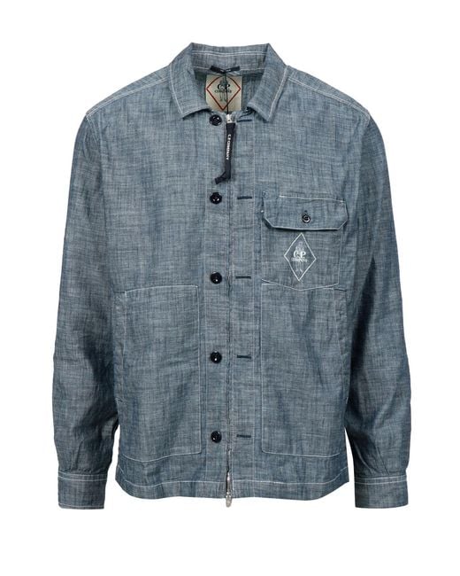 C P Company Blue Shirts