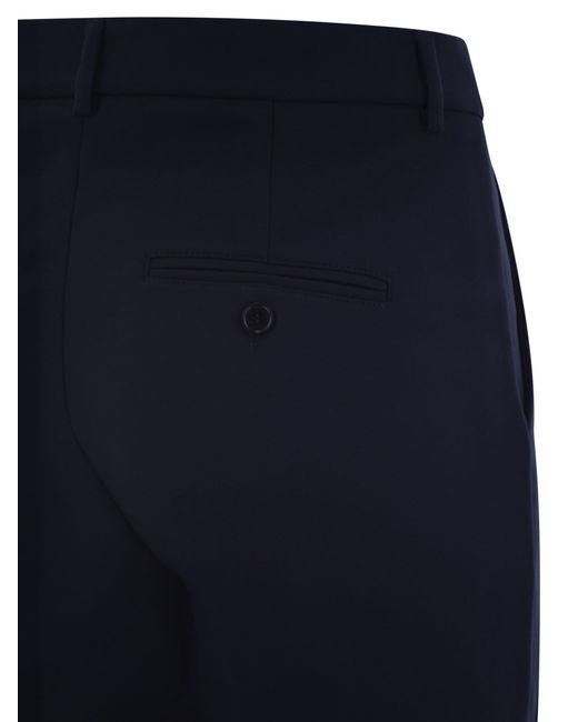 Weekend by Maxmara Weekend Max Mara Freda Cady Sigaretten Broek in het Blue