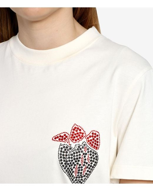 MSGM White T Shirts And Polos