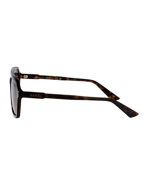 Gucci Brown Sunglasses for men