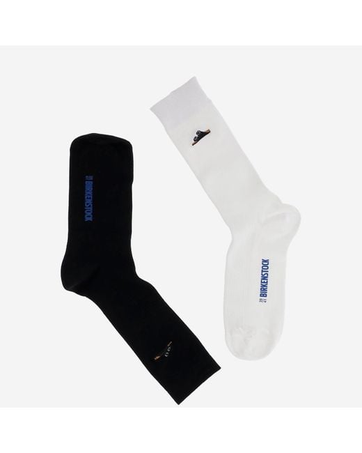 Birkenstock Black Soft Terry Sockenset Set