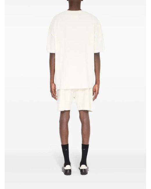 Maison Margiela T -Shirt mit Zahlen Motiv in White für Herren