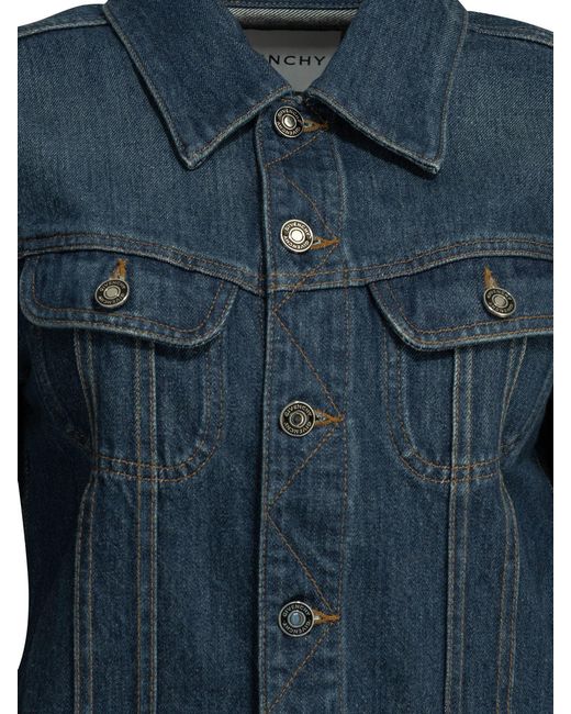 Givenchy "reguliere" Spijkerjasje in het Blue