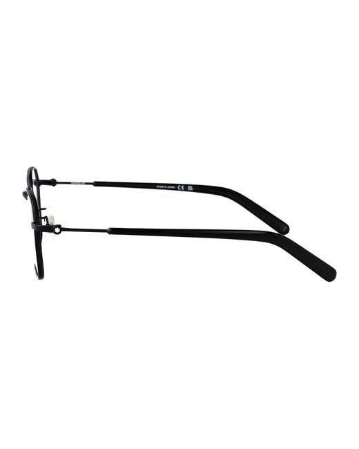 Montblanc Multicolor Transparent Acetate Glasses for men