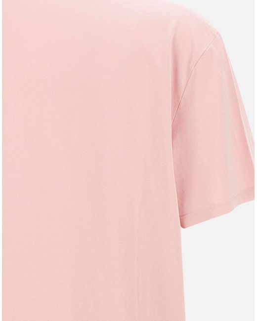 Rotar Birger Christensen Pink Buronize Camiseta de algodón ROTATE BIRGER CHRISTENSEN