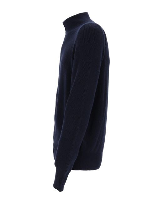 Ballantyne Blue Full Zip Pullover