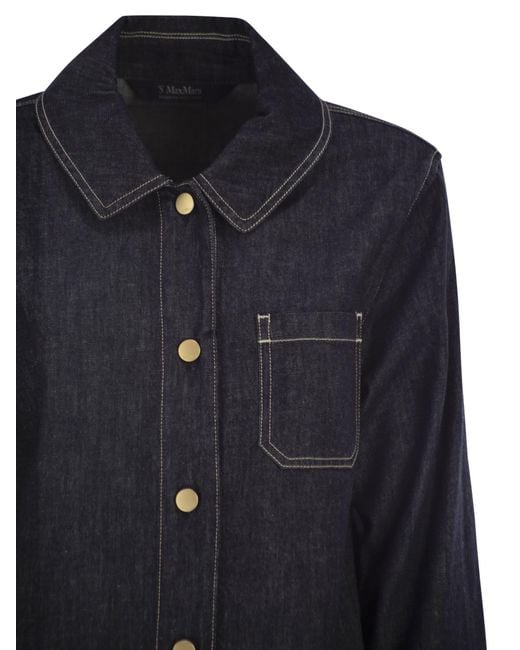 Max Mara Blue Smmenfasi